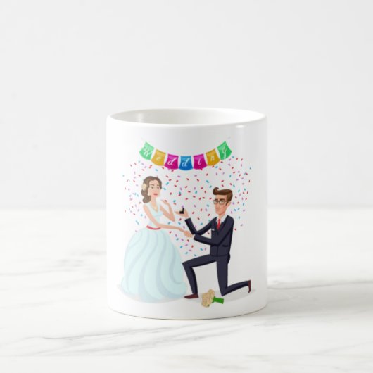 Illustration de proposition fantaisiste Tasse de c (Centre)