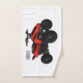 Illustration de Quad bike atv (Serviette à main)
