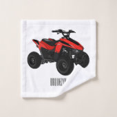Illustration de Quad bike atv (Gant de toilette)