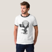 Illustration de réacteur avec le T-shirt de (Devant entier)