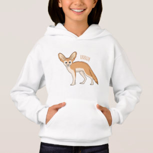 Illustration de renard fennec de dessin animé