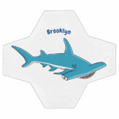 Illustration de requin marteau (Plat)