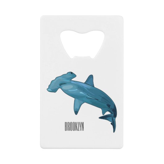 Illustration de requin marteau (Devant)