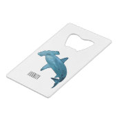 Illustration de requin marteau (Devant Angle)