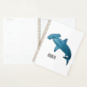Illustration de requin marteau (Devant avec enveloppe)