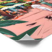 Illustration de Riad marocain Impression du Maroc (Coin)