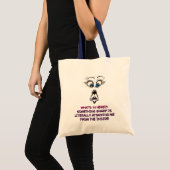 Illustration de sac fourre-tout drôle (Devant (produit))