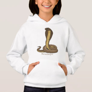 Illustration de serpent à cobra Brown