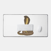 Illustration de serpent à cobra Brown (Clavier et souris)