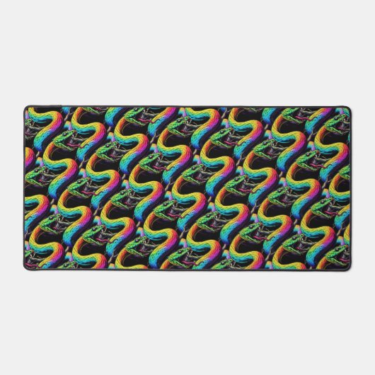 Illustration de serpent coloré (Recto)