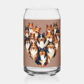 Illustration de Sheltie Heart Shetland Sheepdog (Verso)