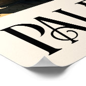 Illustration de style Vintage unique Affiche de Jé (Coin)