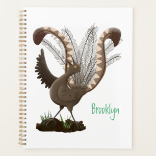 Illustration de superbe et superbe lyrebird