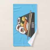 Illustration de sushi (Serviette à main)