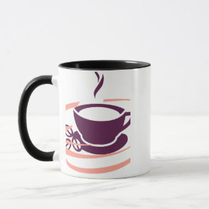 Illustration de tasse à café moderne