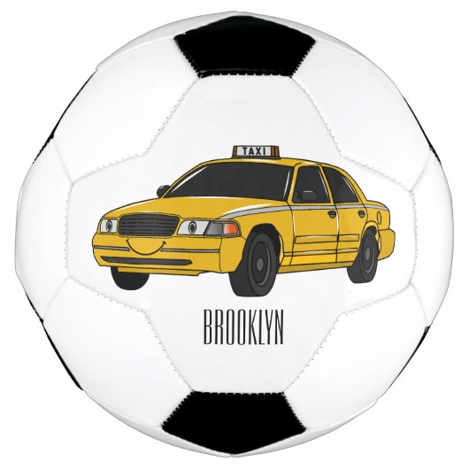 Illustration de taxi (Devant)