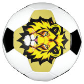Illustration de tête de lion avec détails complexe (Tourné)