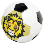 Illustration de tête de lion avec détails complexe (3/4)