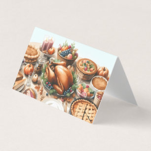 Illustration de Thanksgiving à l'aquarelle