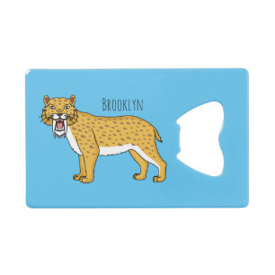 Illustration de tigre à dents de sabre