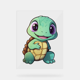 Illustration de tortue caricaturale