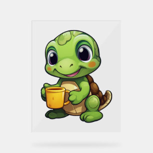 Illustration de tortue caricaturale