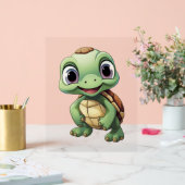 Illustration de tortue caricaturale (Mariage)