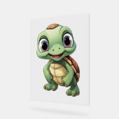 Illustration de tortue caricaturale (Angle)