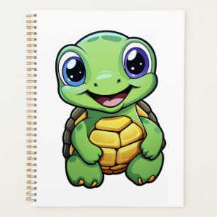 Illustration de tortue caricaturale