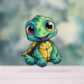 Illustration de tortue de dessin animé            (Neutre)