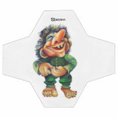 Illustration de troll drôle scandinave aquarelle (Plat)