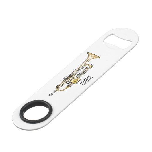 Illustration de trompette (Devant angulaire)