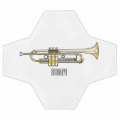 Illustration de trompette (Plat)
