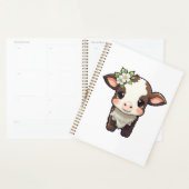 Illustration de vache caricaturale (Devant avec enveloppe)