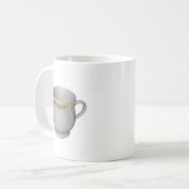 Illustration de vaisselle de tasse de café (Devant gauche)