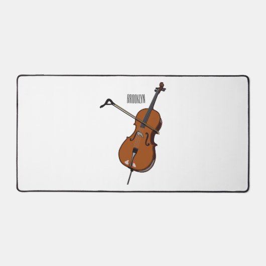 Illustration de violoncelle (Recto)
