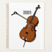 Illustration de violoncelle (Devant)