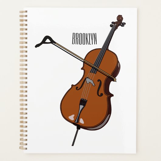 Illustration de violoncelle (Devant)
