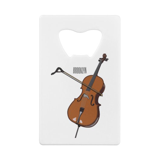 Illustration de violoncelle (Dos)