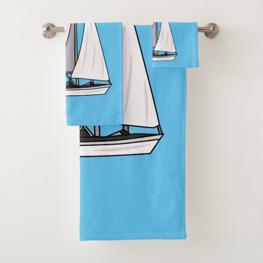 Illustration de voilier (En situation)