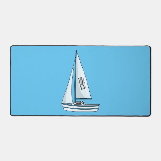 Illustration de voilier (Recto)