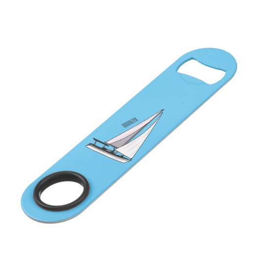 Illustration de voilier (Dos Angle)