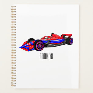 Illustration de voiture de course professionnelle