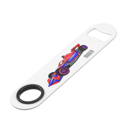 Illustration de voiture de course professionnelle (Dos Angle)