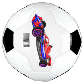 Illustration de voiture de course professionnelle (Tourné)