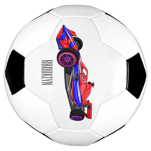 Illustration de voiture de course professionnelle (Tourné)