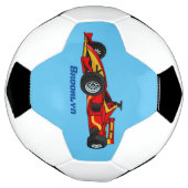 Illustration de voitures de course à grande vitess (Tourné)