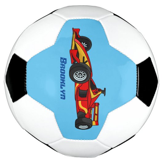 Illustration de voitures de course à grande vitess (Tourné)