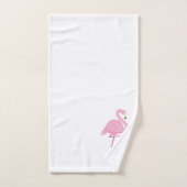 Illustration des aquarelles flamingo roses mures (Serviette à main)
