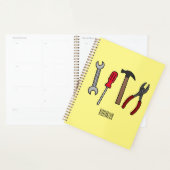 Illustration des outils de menuiserie (Devant avec enveloppe)